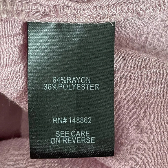 TORRID Lindsay Drop Shoulder Button-Down Shirt in Mauve Shadows - Picture 4 of 12